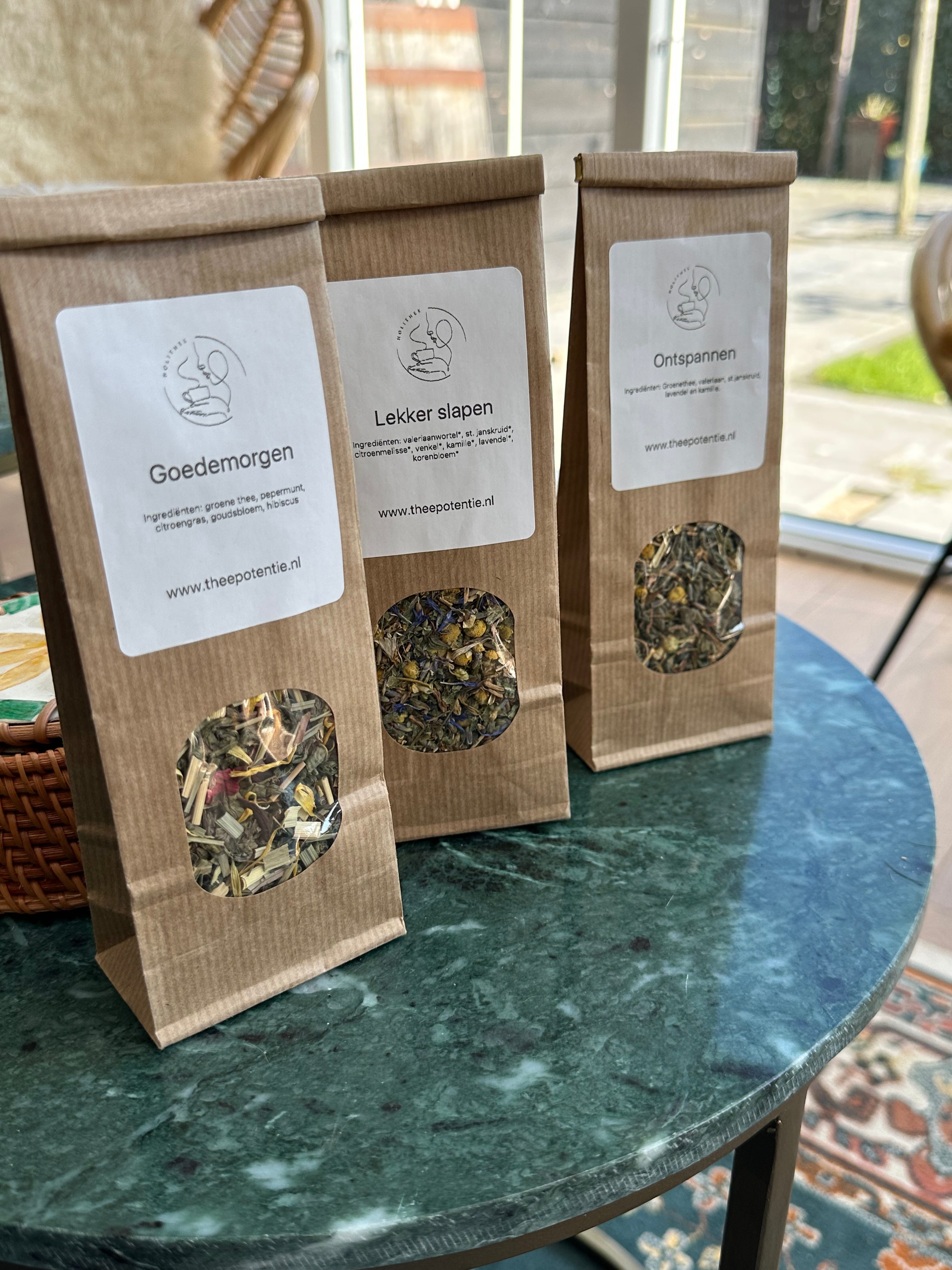 Biologische Losse Thee & Kruiden Collectie